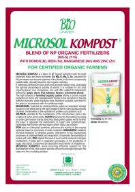 MICROSOL  Fertigrow - Fabricación y Comercialización de Fertilizantes